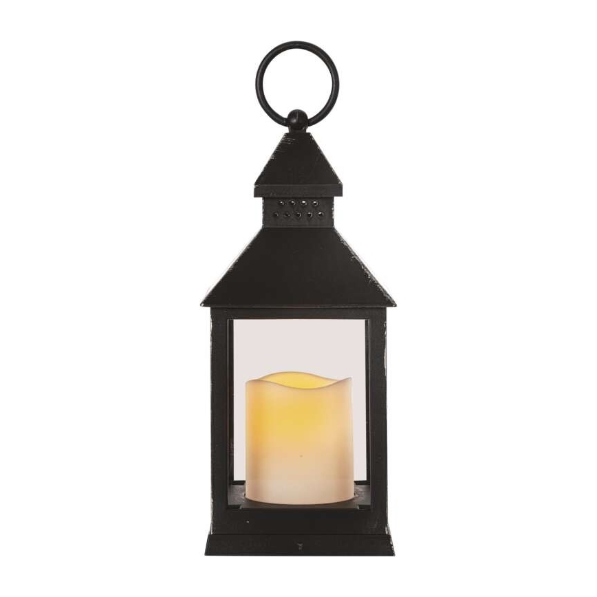 LED Ziemassvētku rotājums LED/3xAAA melns