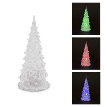 LED Ziemassvētku rotājums LED/3xAG10 16cm daudzkrāsains