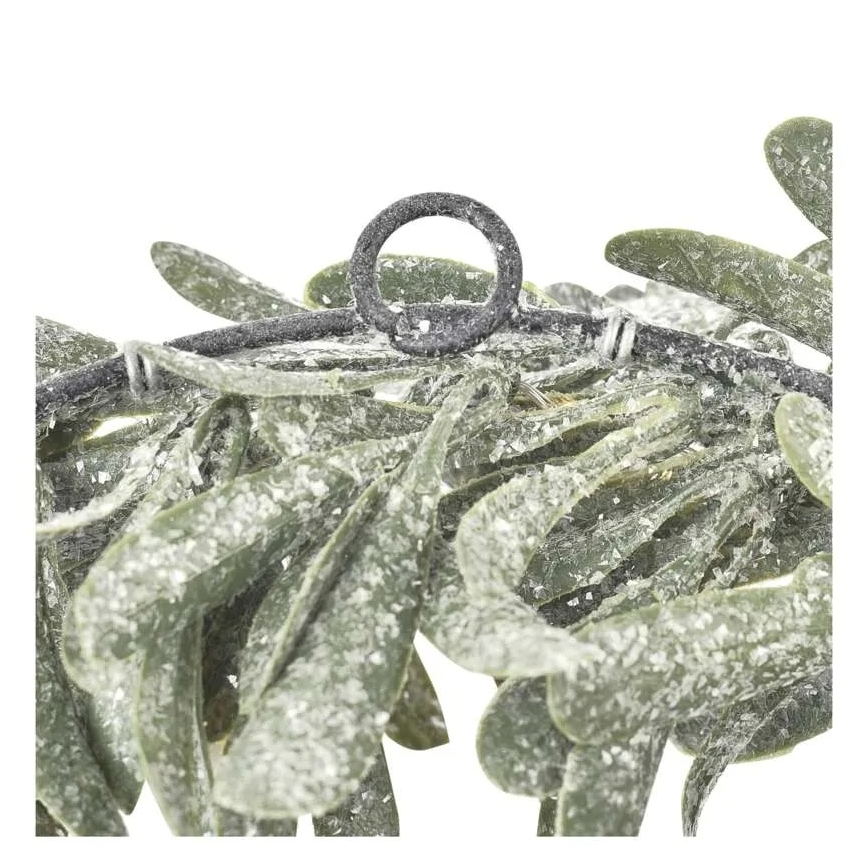 LED Ziemassvētku vainags, 25 LED / 3×AA, diametrs 35 cm