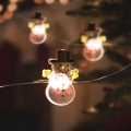 LED Ziemassvētku virtene 10xLED/2xAA 1,2m silti balta