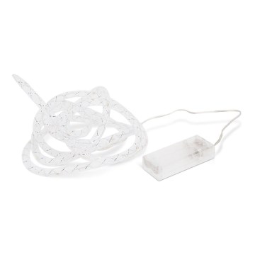 LED Ziemassvētku virtene 20xLED 2,3m silti balta