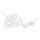 LED Ziemassvētku virtene 20xLED 2,3m silti balta