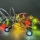 LED Ziemassvētku virtene 20xLED/2xAA/silti balta 1,8m spuldzes