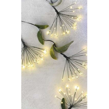 LED Ziemassvētku virtene 300xLED 5,2+3 m siltā balta