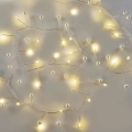 LED Ziemassvētku virtene 40xLED/3xAA 1,5 m silti balta