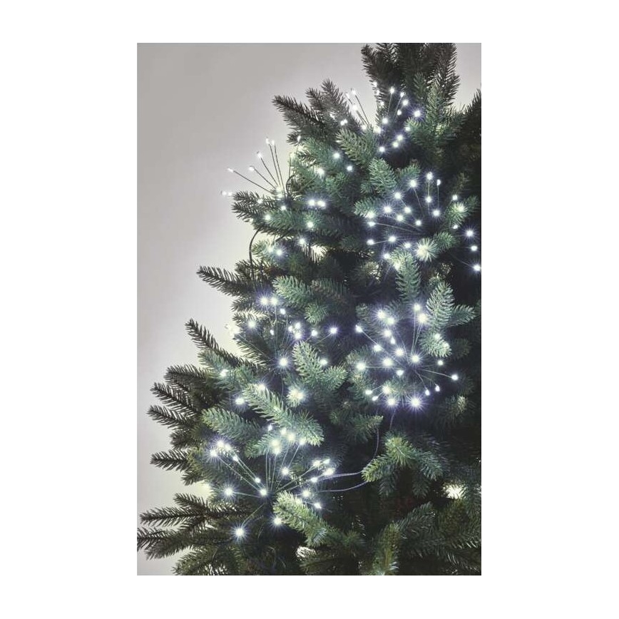 LED Ziemassvētku virtene 450xLED/11m vēsi balta