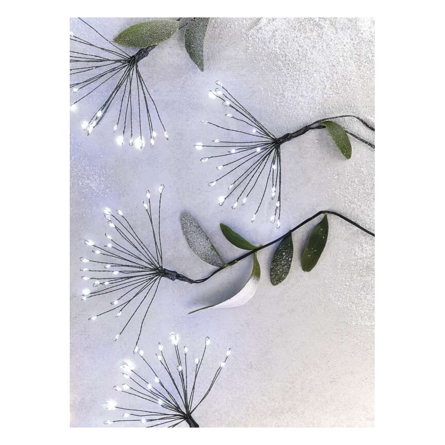 LED Ziemassvētku virtene 450xLED 8+3 m auksti balta