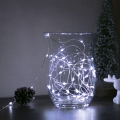 LED Ziemassvētku virtene 50xLED/3xAA 5,25m auksti balta