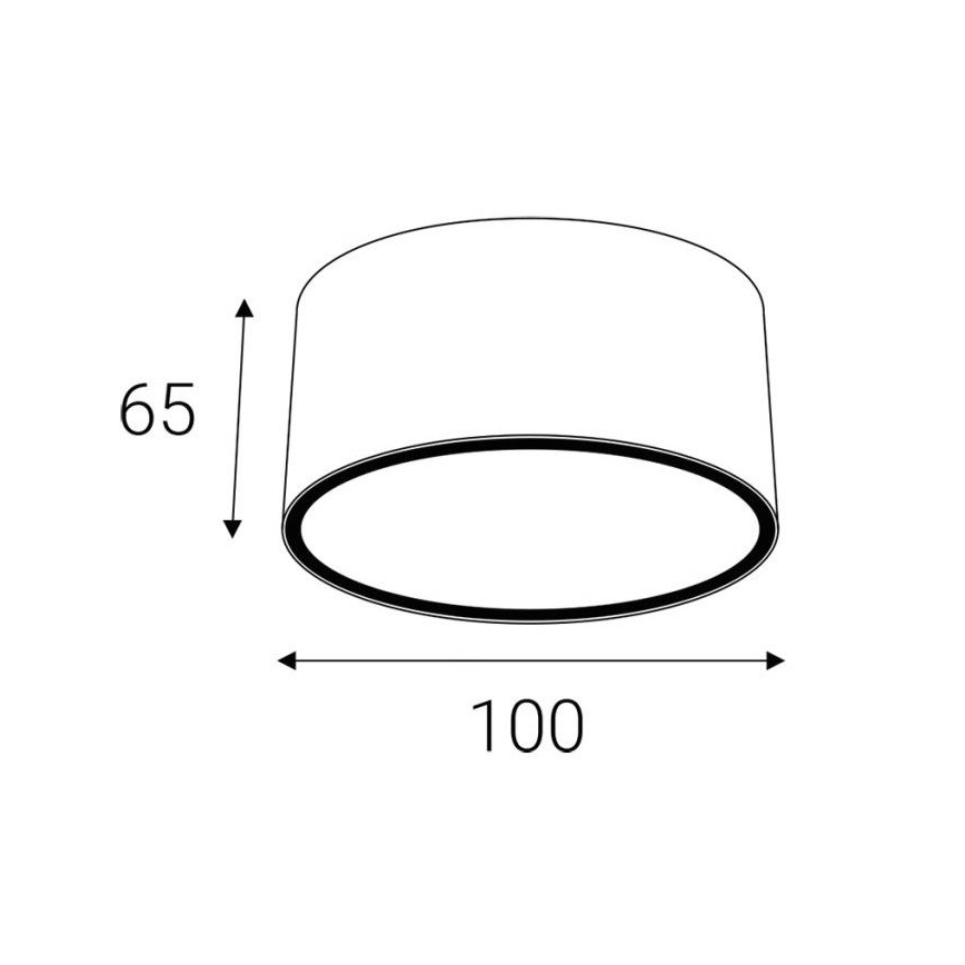 LED2 - Āra starmetis MEDO GX53/11W/230V antracīta IP54