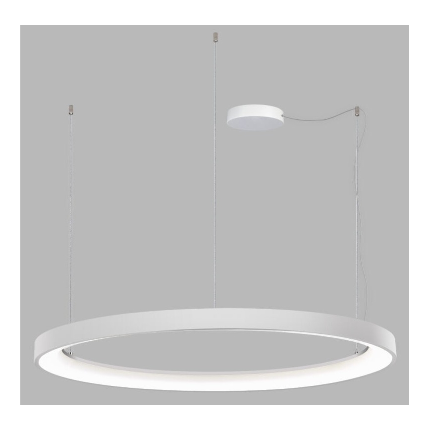 LED2 - LED Aptumšojama lustra ar auklu BELLA LED/80W/230V 3000K/4000K, balta