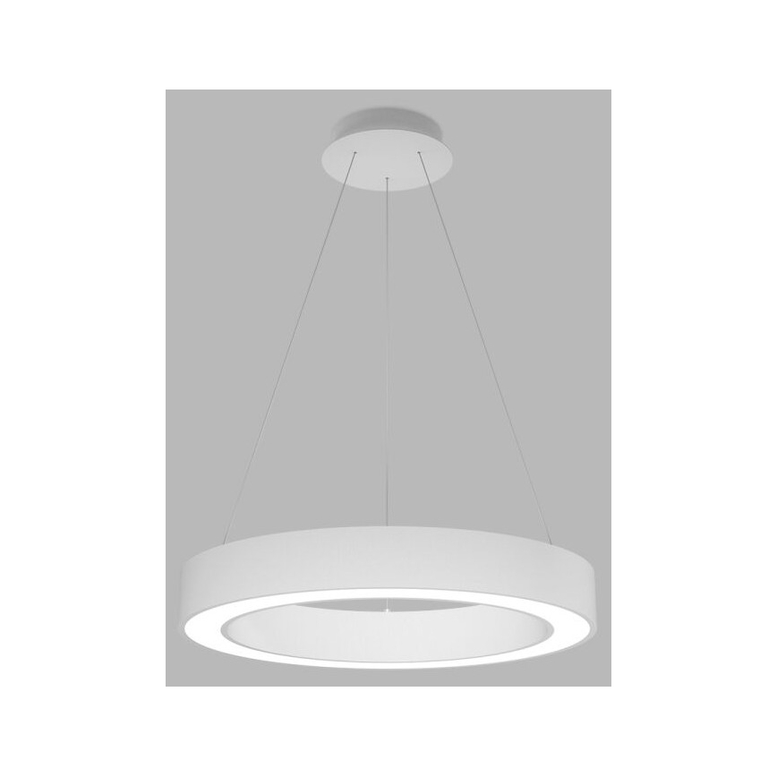 LED2 - LED Aptumšojama lustra ar auklu SATURN LED/50W/230V 3000K/4000K, balta