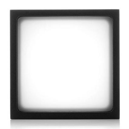 LED2 - LED Āra griestu gaismeklis CUBE LED/12W/230V antracīts IP54