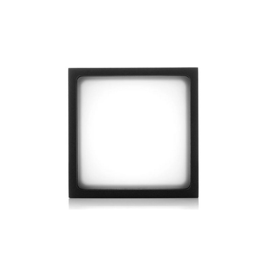 LED2 - LED Āra griestu gaismeklis CUBE LED/12W/230V antracīts IP54
