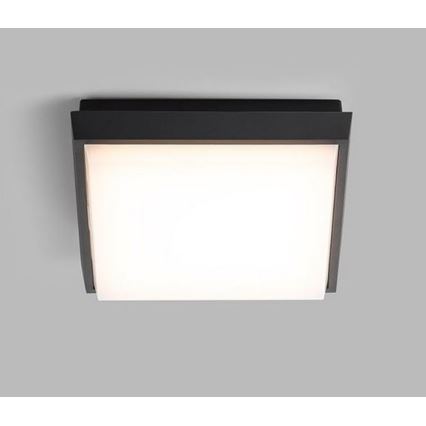 LED2 - LED Āra griestu gaismeklis QUADO LED/25W/230V antracīta IP54