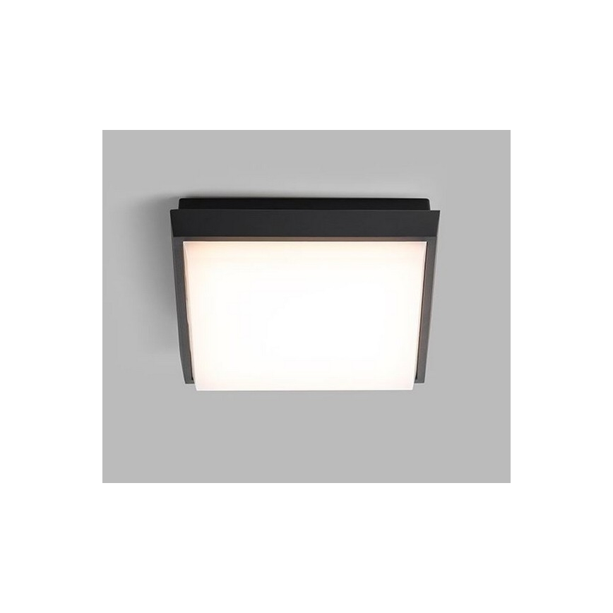 LED2 - LED Āra griestu gaismeklis QUADO LED/25W/230V antracīta IP54