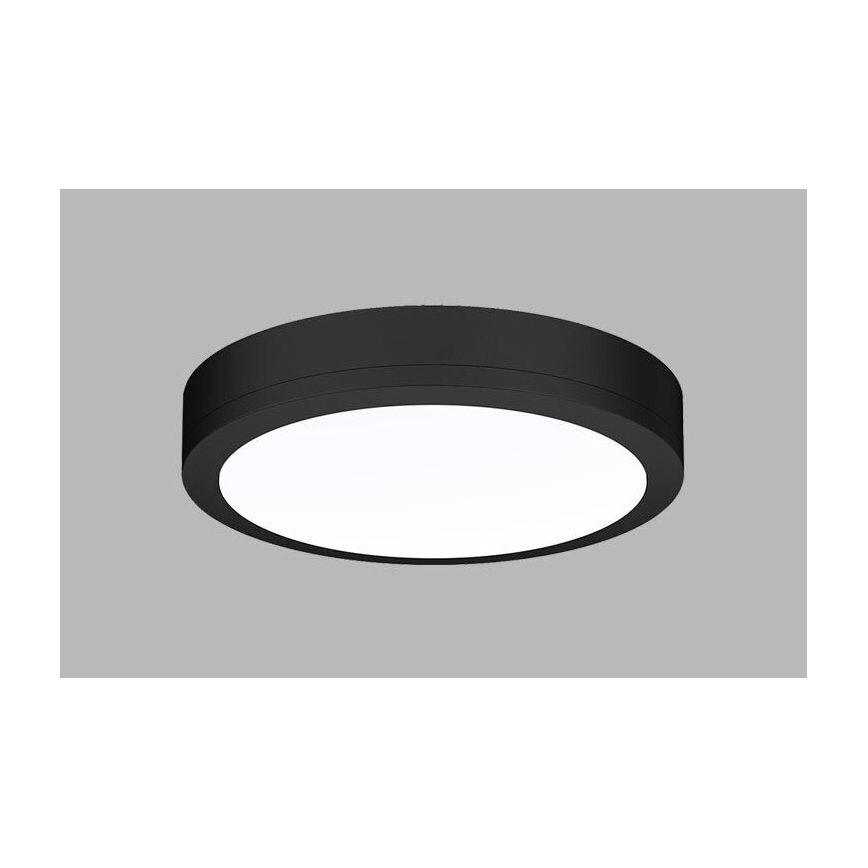 LED2 - LED Āra griestu lampa ar sensoru KERY LED/18W/230V IP65 melna