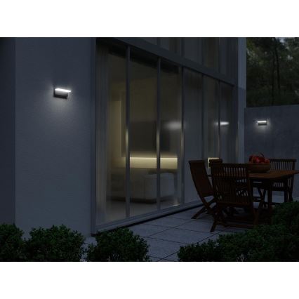 LED2 - LED Āra sienas lampa HUGO LED/9W/230V IP54 3000K/4000K