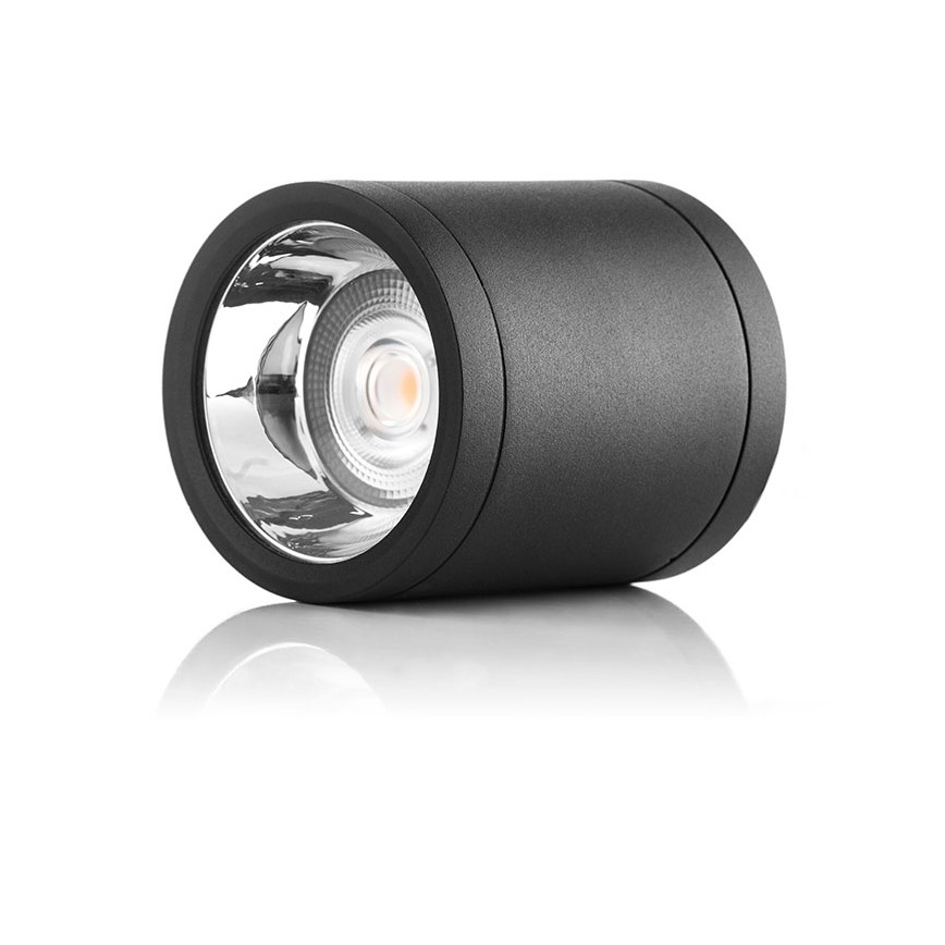 LED2-LED Āra starmetis TUBO LED/10W/230V IP65 3000K/4000K/5700K, melns