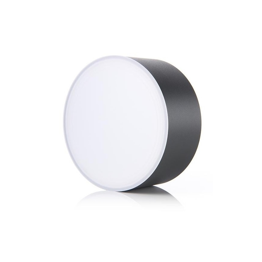 LED2 - LED Griestu gaismeklis BUTTON LED/17W/230V antracīta