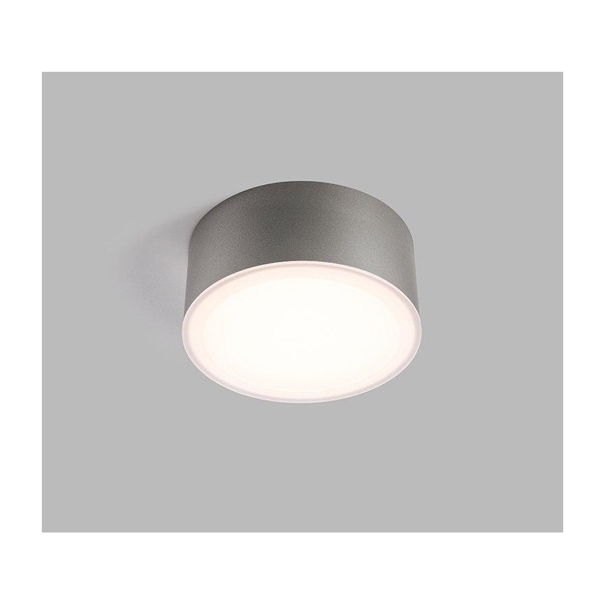 LED2 - LED Griestu gaismeklis BUTTON LED/17W/230V sudraba