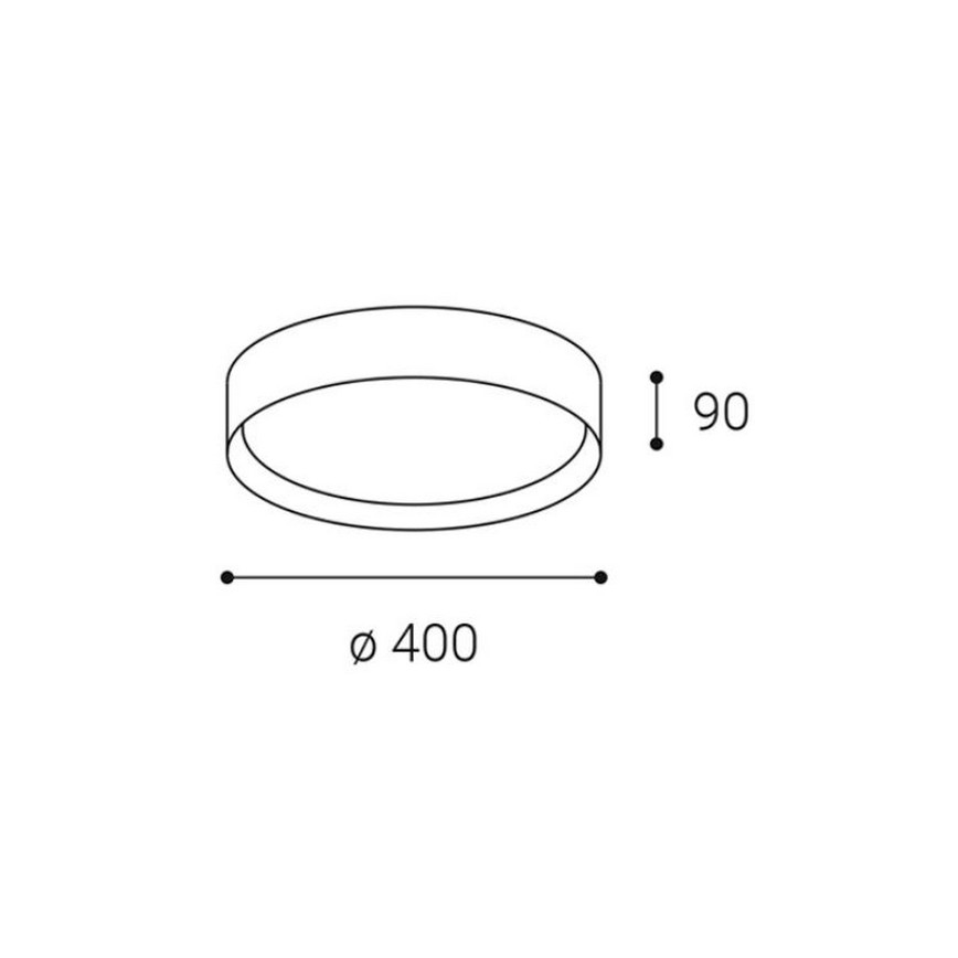 LED2 - LED Griestu gaismeklis MILA LED/30W/230V 3000/4000K