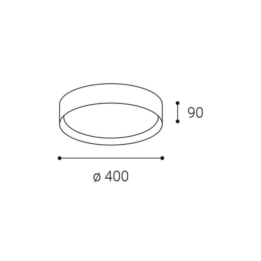LED2 - LED Griestu gaismeklis MILA LED/30W/230V 3000/4000K