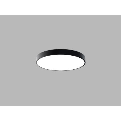 LED2 - LED griestu gaismeklis MONO SLIM LED/60W/230V 3000K/4000K Ø 60 cm melns