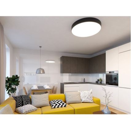 LED2 - LED Griestu lampa MONO LED/60W/230V 3000/4000K melna