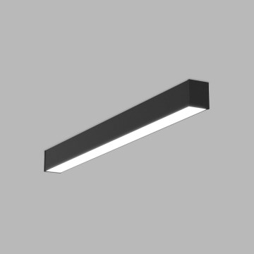 LED2 - LED griestu lampa NOLI LED/30W/230V 3000/3500/4000K 90 cm melna