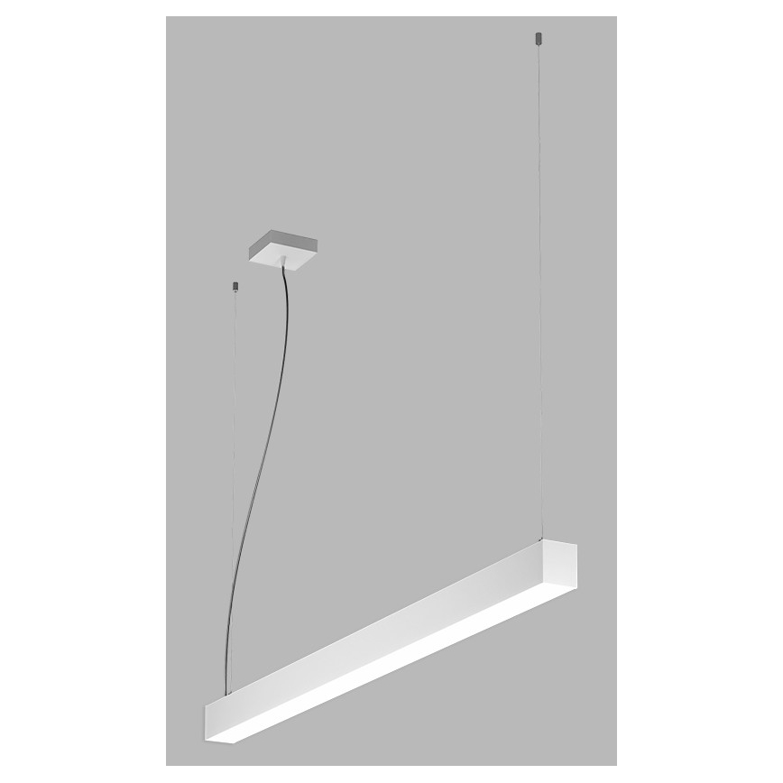 LED2 - LED Lustra ar auklu NOLI LED/40W/230V 3000K/3500K/4000K, balta
