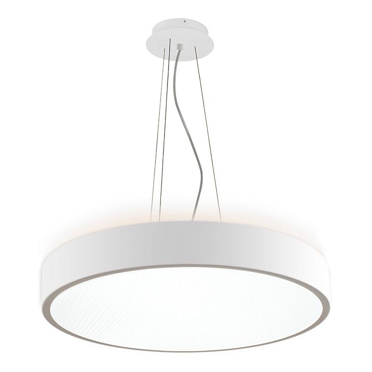 LED2 - LED Lustra ar auklu ROTO LED/48W/230V 2700K/3300K/4000K IP40 balta d. 40 cm
