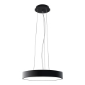 LED2 - LED lustra uz troses MONO SLIM LED/30W/230V 2700/3000K/4000K Ø 40 cm melna