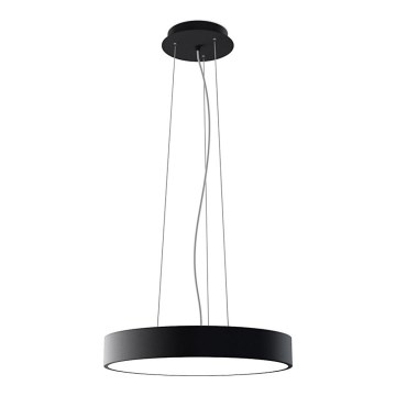 LED2 - LED lustra uz troses MONO SLIM LED/30W/230V 2700/3000K/4000K Ø 40 cm melna