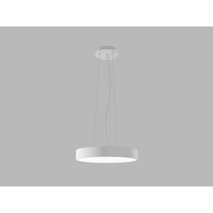 LED2 - LED lustra uz troses MONO SLIM LED/30W/230V 3000K/4000K Ø 40 cm balta
