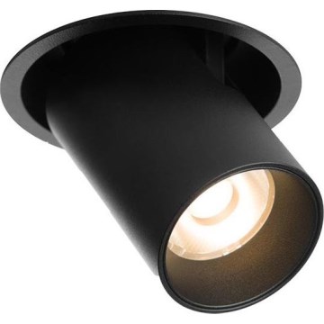 LED2 - LED suspended griestu lampa HIDE LED/20W/230V CRI 90 melna