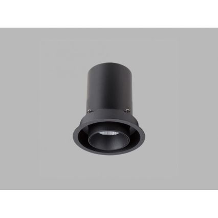 LED2 - LED suspended griestu lampa HIDE LED/20W/230V CRI 90 melna