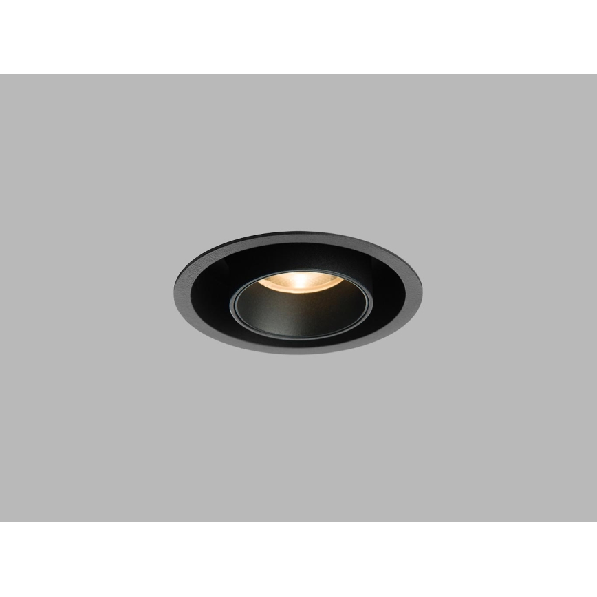 LED2 - LED suspended griestu lampa HIDE LED/20W/230V CRI 90 melna