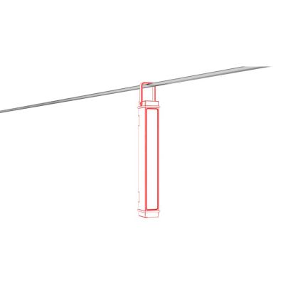 Ledlenser AF2R - uzlādējams darba LED lukturis ar regulējamu spilgtumu, IP54, 1000 lm, 50 h, 4810 mAh