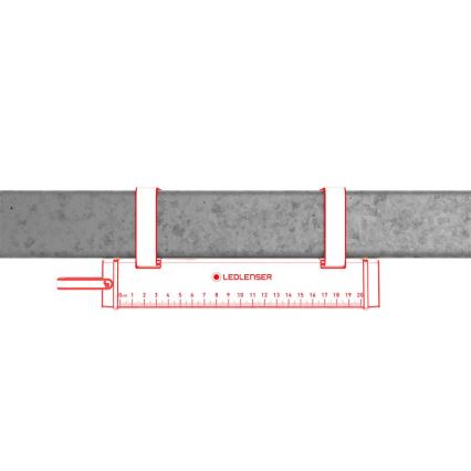 Ledlenser AF2R - uzlādējams darba LED lukturis ar regulējamu spilgtumu, IP54, 1000 lm, 50 h, 4810 mAh