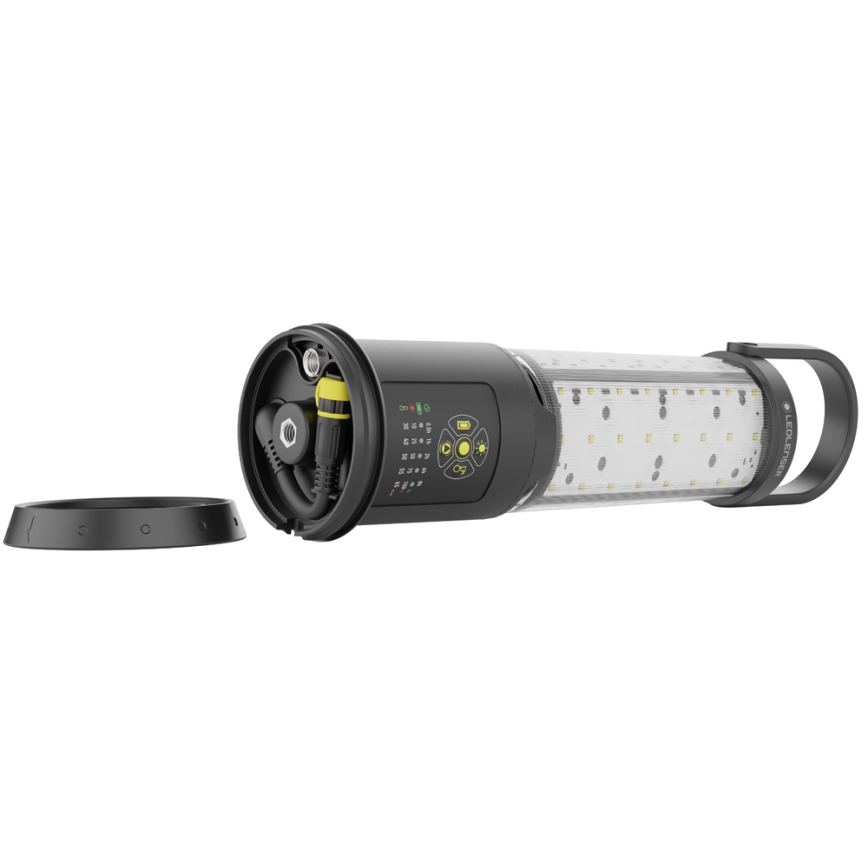 Ledlenser AL10R Work - LED uzlādējamais lukturis ar regulējamu spilgtumu 4700 mAh IP67 6300 lm 9,5 h