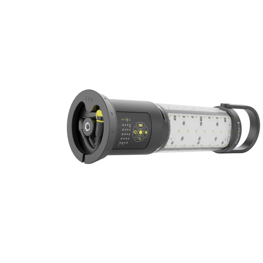 Ledlenser AL10R Work - LED uzlādējamais lukturis ar regulējamu spilgtumu 4700 mAh IP67 6300 lm 9,5 h