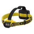 Ledlenser EXH6R - regulējama uzlādējamā LED galvas lampa LED/1900 mAh IP68 250 lm 15 h dzeltena