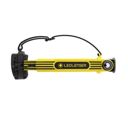 Ledlenser EXH6R - regulējama uzlādējamā LED galvas lampa LED/1900 mAh IP68 250 lm 15 h dzeltena