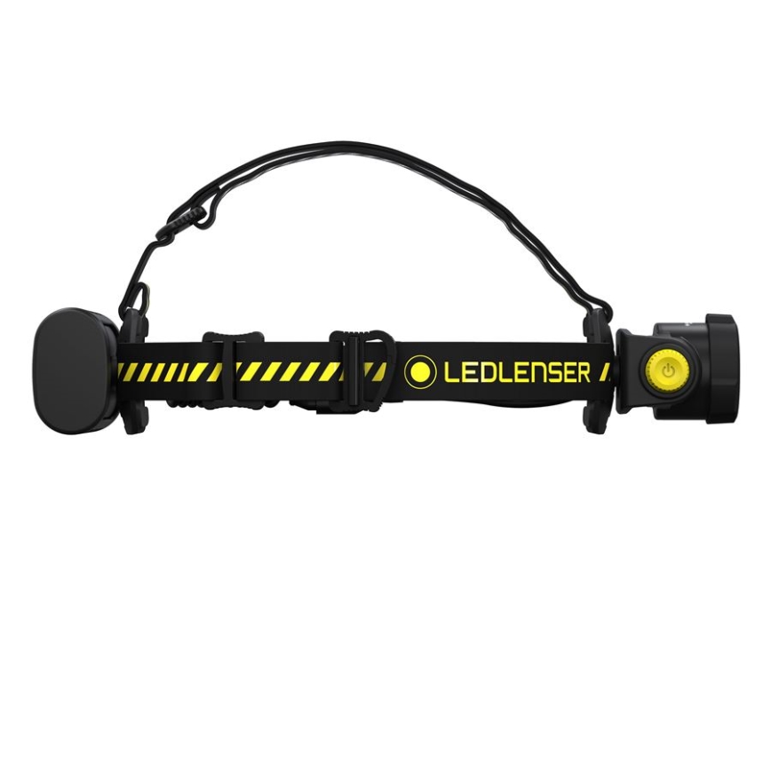 Ledlenser H15R WORK - uzlādējamais LED galvas lukturis ar regulējamu spilgtumu LED/4800 mAh IP67 2500 lm 70 h melns