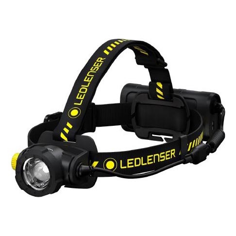 Ledlenser H15R WORK - uzlādējamais LED galvas lukturis ar regulējamu spilgtumu LED/4800 mAh IP67 2500 lm 70 h melns