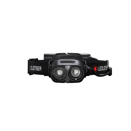 Ledlenser H19R CORE - regulējams LED uzlādējamais galvas lukturis, 4800 mAh, IP67, 3500 lm, 20 h, melns
