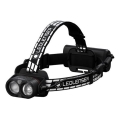 Ledlenser H19R SIGNATURE - LED ar regulējamu spilgtumu, uzlādējams galvas lukturis LED/4800 mAh IP68 4000 lm 20 h melns