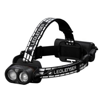 Ledlenser H19R SIGNATURE - LED ar regulējamu spilgtumu, uzlādējams galvas lukturis LED/4800 mAh IP68 4000 lm 20 h melns