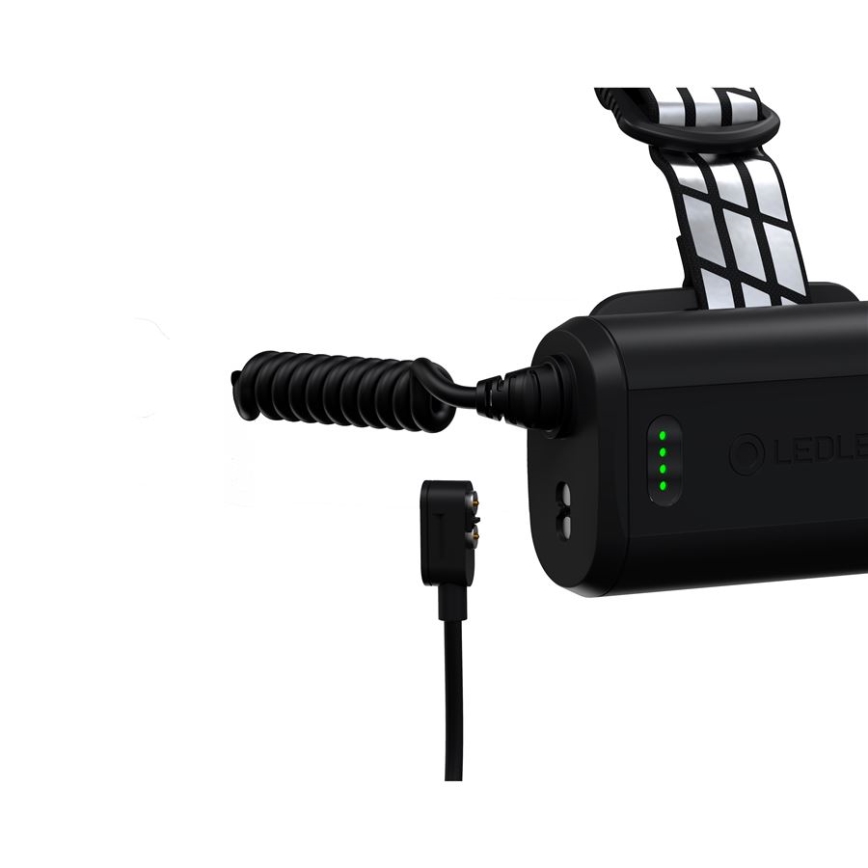 Ledlenser H19R SIGNATURE - LED ar regulējamu spilgtumu, uzlādējams galvas lukturis LED/4800 mAh IP68 4000 lm 20 h melns