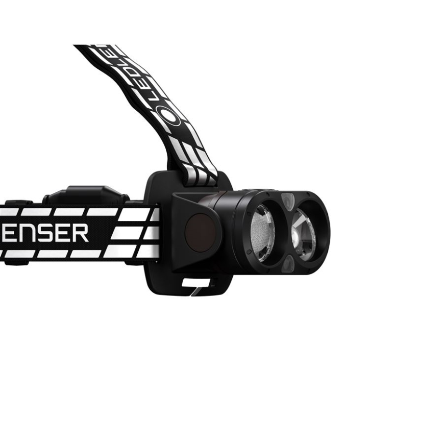 Ledlenser H19R SIGNATURE - LED ar regulējamu spilgtumu, uzlādējams galvas lukturis LED/4800 mAh IP68 4000 lm 20 h melns